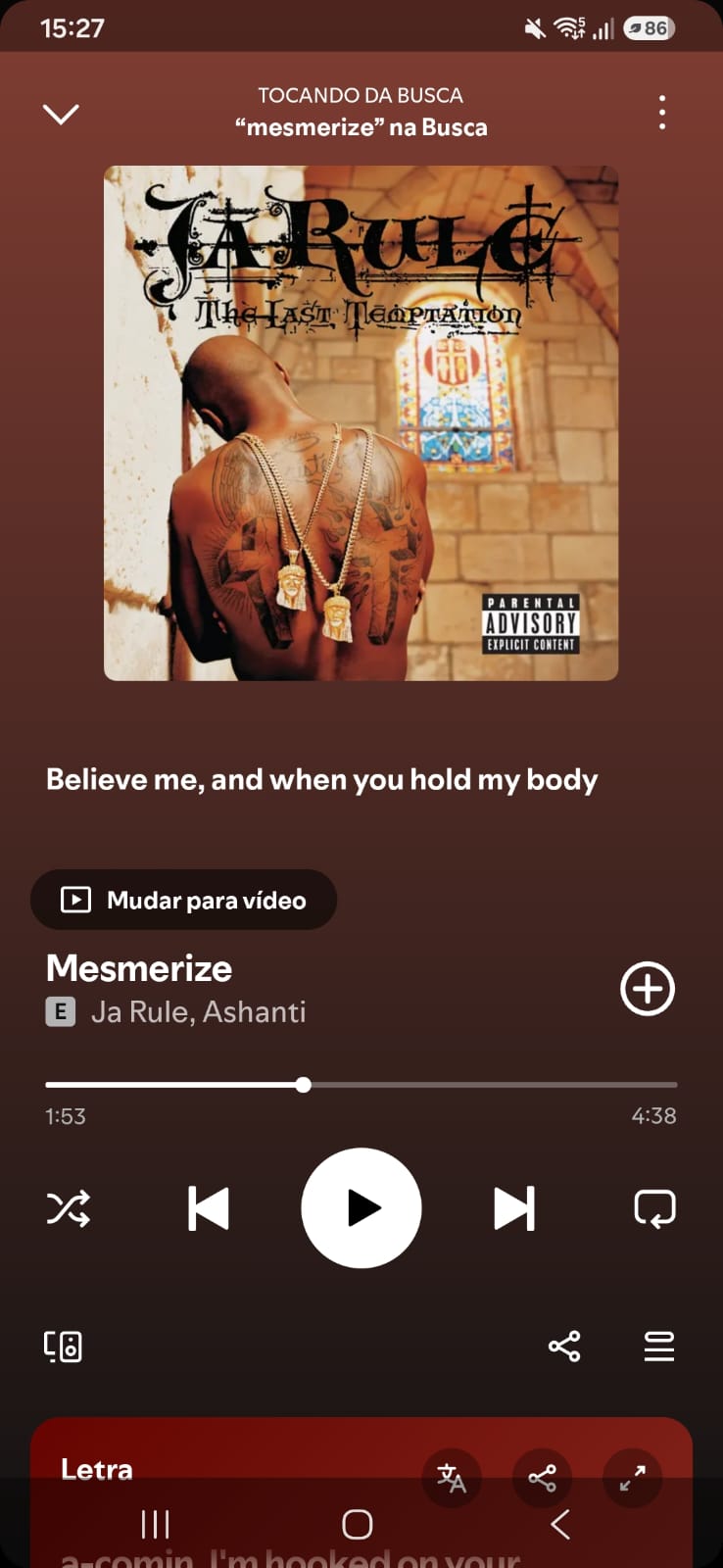 Mesmerize by Ja Rule on 2026 In Songs