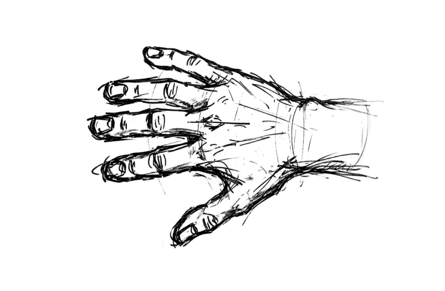 the hand