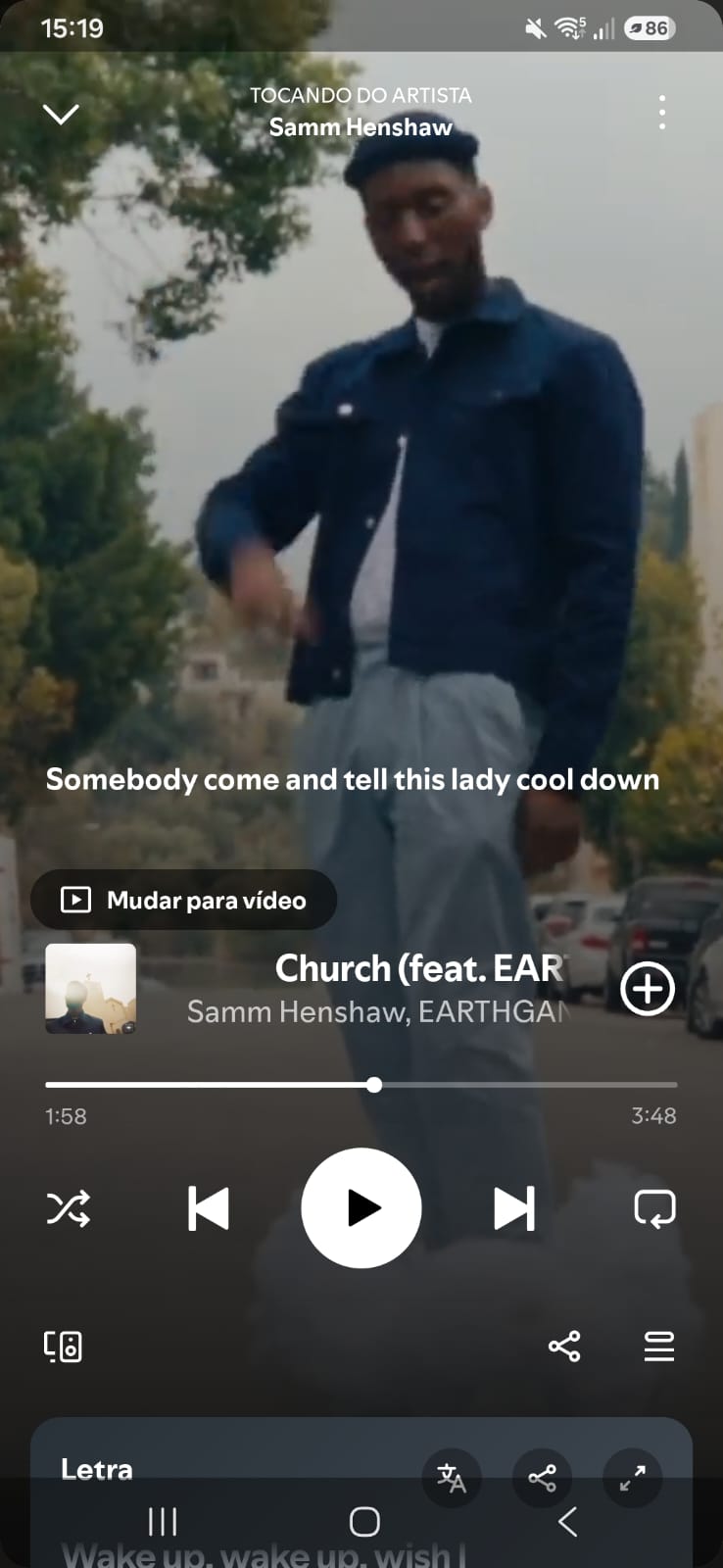 Church by Samm Henshaw on 2026 In Songs