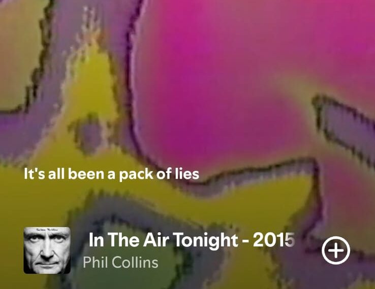 In The Air Tonight byPhil Collins on 2026 In Songs