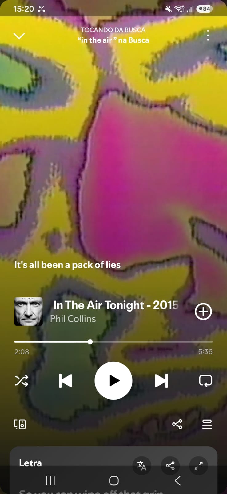 In The Air Tonight byPhil Collins on 2026 In Songs