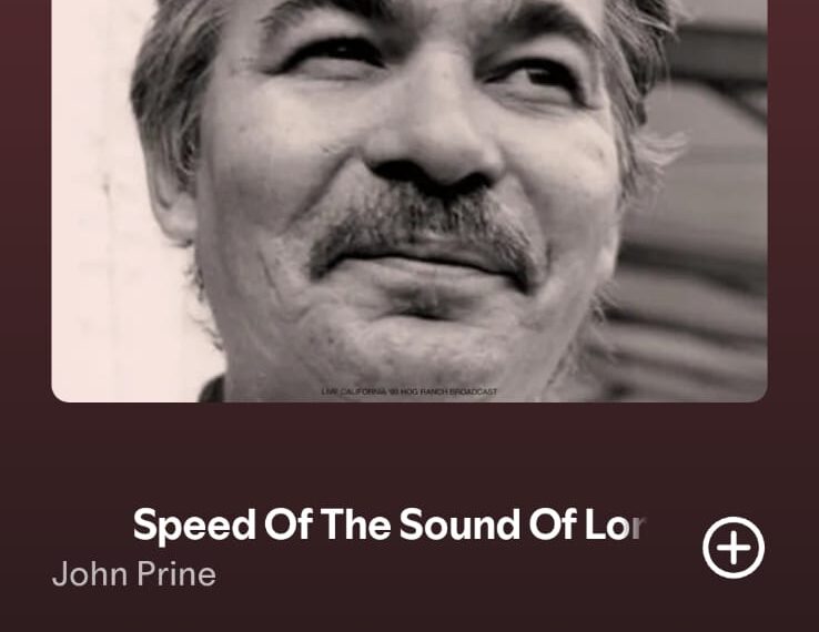 Speed of the Sound of Loneliness by John Prine on 2026 In Songs