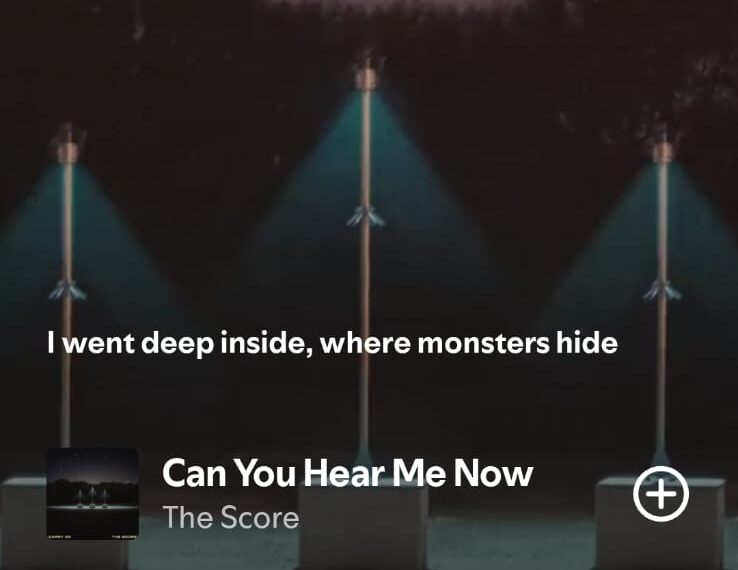Can You Hear Me Now by The Score on 2026 In Songs