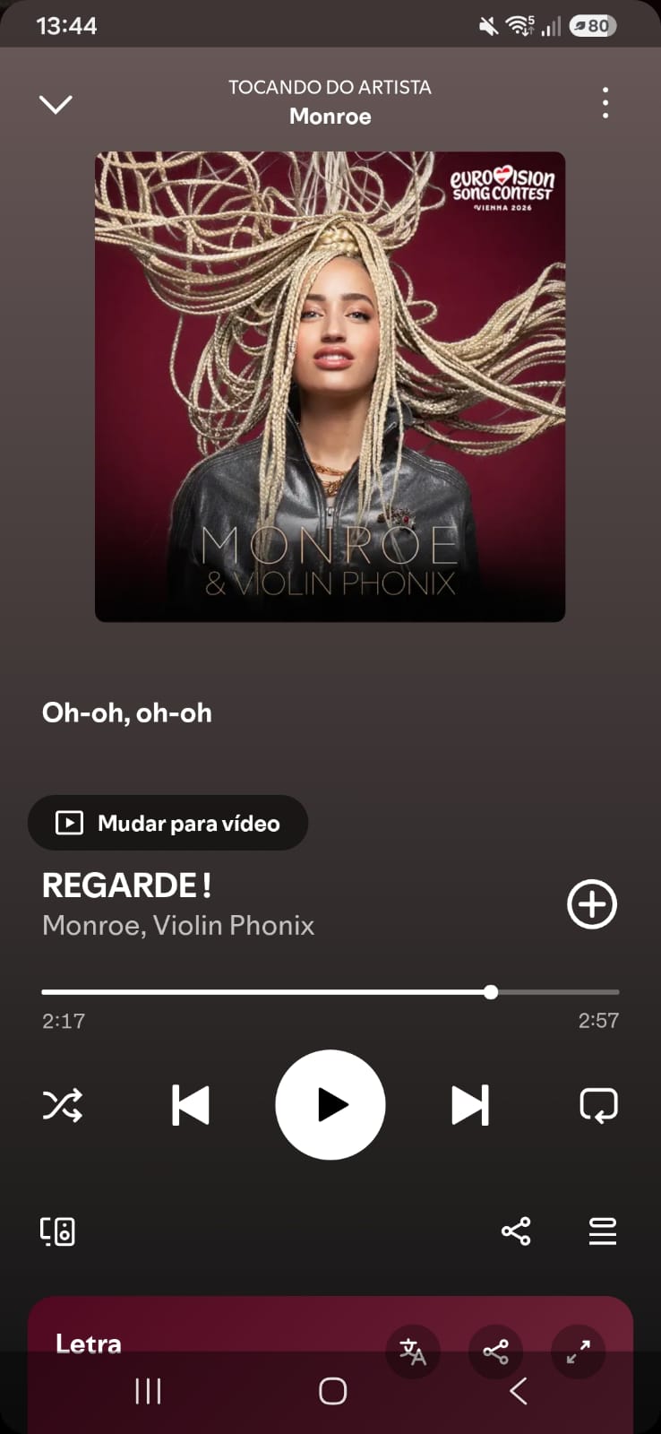 Regarde by Monroe on 2026InSongs