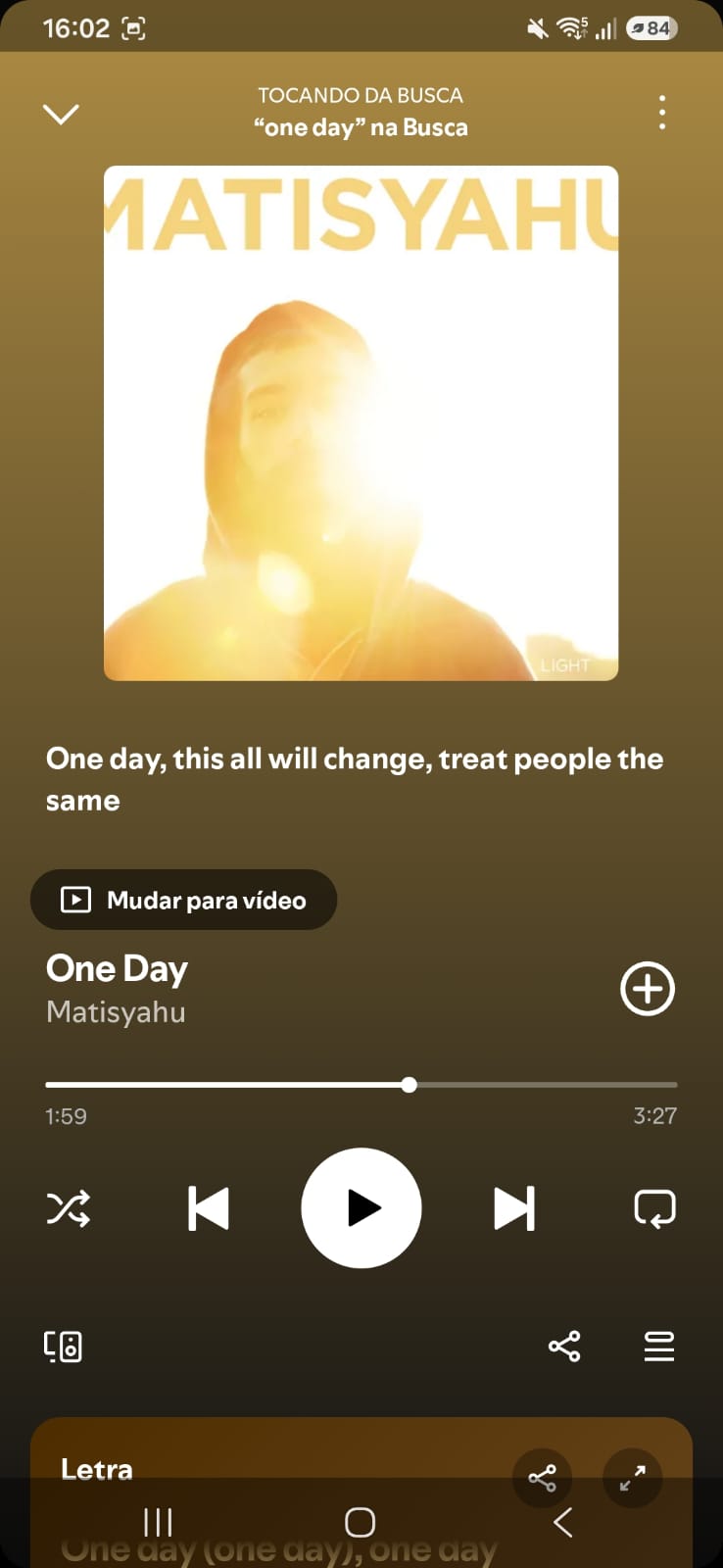 One Day by Matisyahu on 2026 In Songs
