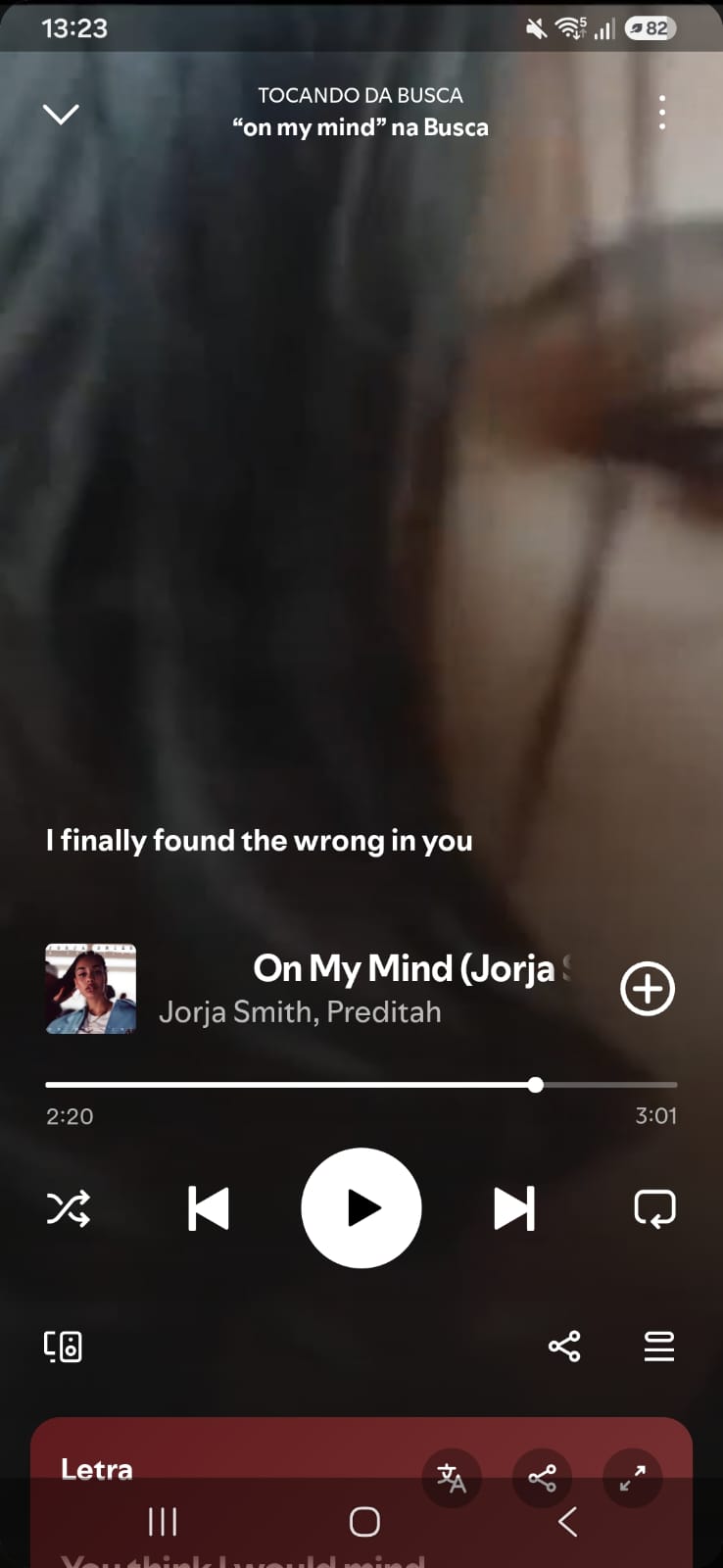 On My Mind by Jorja Smith on 2026InSongs