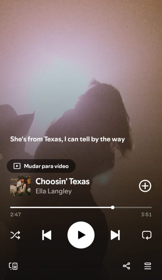 Choosin' Texas by Ella Langley on 2026 In Songs