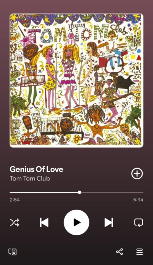 Genius Of Love by Tom Tom Club on 2026 In Songs